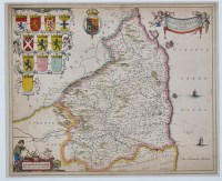 Lot 142 - Joan Blaeu (Dutch 1596-1673) ''Comitatus...