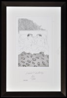 Lot 156 - David Hockney, OM, CH, RA (1937- ) ''Two Boys...