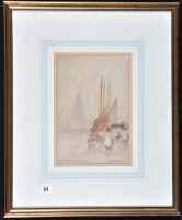 Lot 167 - Victor Noble Rainbird (1888-1936) ''Le Havre'',...