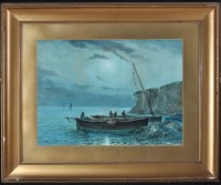 Lot 174 - William John Baker (1865-1938) Herring boats...