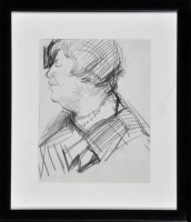 Lot 196 - Robert Oscar Lenkiewicz (1941-2002) Bust...