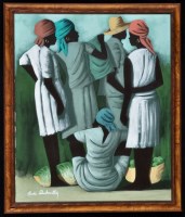 Lot 217 - Claude Dambreville (Haition 1934- ) Haitian...