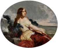 Lot 222 - William Edward Frost, RA (1810-1877) Portrait...
