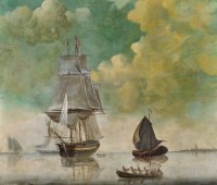 Lot 244 - Style of Ludolf Bakhuizen (German/North...
