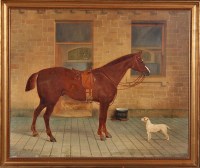Lot 247 - Wilson Hepple (1853-1937) A portrait of a...