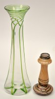 Lot 315 - An early 20th Century English trumpet vase,...