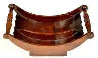 Lot 376 - A Regency mahogany cheese coaster, 44.5cms...
