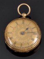 Lot 621 - Aaron Jackson, Sunderland: a Victorian 18ct....