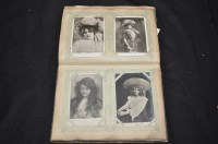 Lot 60 - An early 20th Century album of mainly portrait...
