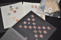 Lot 130 - A collection of 1d Red stamps, many in packets...