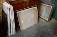 Lot 57 - A collection of assorted large empty glazed...