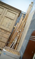 Lot 68 - A large quantity of mainly turned wooden...