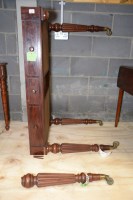 Lot 167 - A 19th Century mahogany wash stand in the...