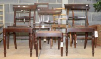 Lot 189 - A collection of mainly 19th Century mahogany...