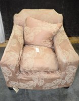Lot 209 - A late 19th Century easy chair, with long seat...
