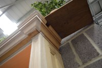 Lot 217 - A large 19th Century limed oak breakfront open...