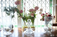 Lot 275 - Three glass containers containing imitation...