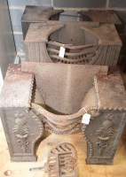 Lot 295 - Three 19th Century cast iron bedroom...