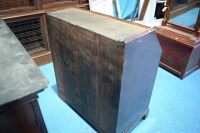 Lot 330 - A George I walnut bureau cabinet, the top with...