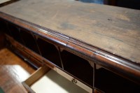 Lot 330 - A George I walnut bureau cabinet, the top with...