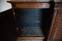 Lot 344 - A George IV rosewood and oak breakfront folio...