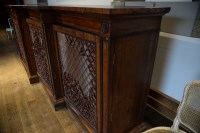 Lot 344 - A George IV rosewood and oak breakfront folio...