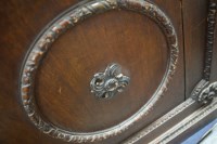 Lot 355 - An early Georgian oak cabinet, possibly after...