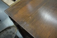Lot 355 - An early Georgian oak cabinet, possibly after...