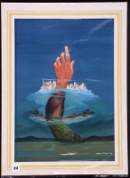 Lot 314 - Moya O'Day - original artwork for a science...
