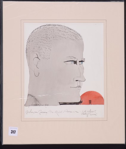 Lot 317 - Paul Hogarth - ''Graham Greene/The Quiet...