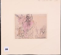 Lot 318 - Feliks Topolski - a mayor giving a speech,...