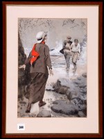 Lot 344 - Leo Bates - an original book illustration -...