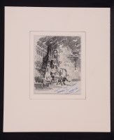 Lot 355 - Terence Cuneo - a view inside a steel factory,...