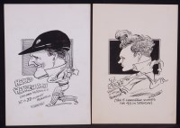Lot 356 - **** Furnival - cricketing portraits - Harold...