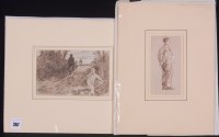 Lot 367 - Charles Samuel Keene - a fugitive pursued by...