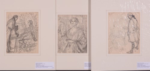 Lot 369 - Edmund Sullivan - ''Portrait of a lady'',...