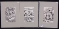 Lot 377 - N*** Buchanan - book illustrations - a...