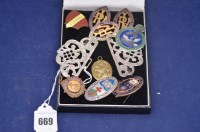 Lot 669 - Nurse's badges to include: Nurses Training...