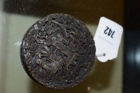Lot 742 - A 19th Century Chinese carved tortoiseshell...