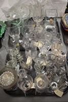 Lot 969 - Glassware to include goblets, vases, wine...
