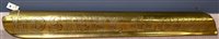 Lot 196 - A late 19th Century embossed brass sign for...
