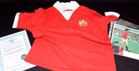 Lot 84 - A George Best replica 1970 Manchester United...