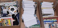 Lot 76 - Three boxes of Newcastle United football...