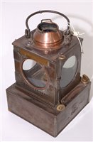 Lot 168 - An LNER lamp manufacturing and railway supplies...