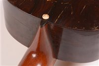 Lot 10 - A Louis Panormo English parlour guitar, rosewood...