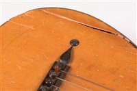 Lot 10 - A Louis Panormo English parlour guitar, rosewood...