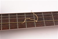 Lot 10 - A Louis Panormo English parlour guitar, rosewood...