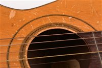 Lot 10 - A Louis Panormo English parlour guitar, rosewood...
