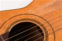 Lot 10 - A Louis Panormo English parlour guitar, rosewood...