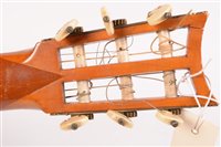 Lot 10 - A Louis Panormo English parlour guitar, rosewood...